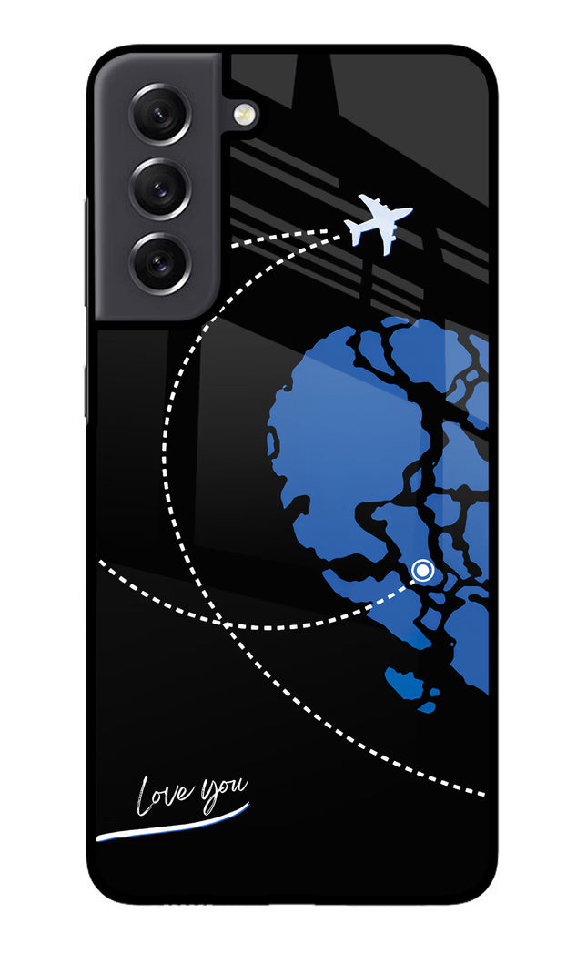 Love Orbit Samsung S21 FE 5G Glass Case
