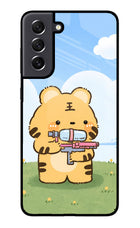 Tiger Treat Samsung S21 FE 5G Glass Case