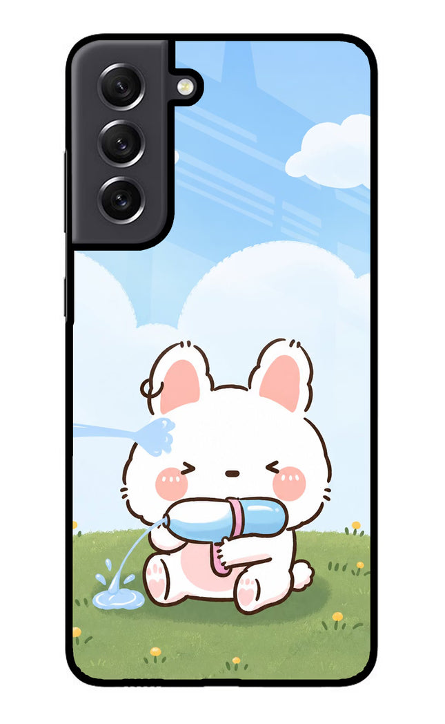 Bunny Treat Samsung S21 FE 5G Glass Case