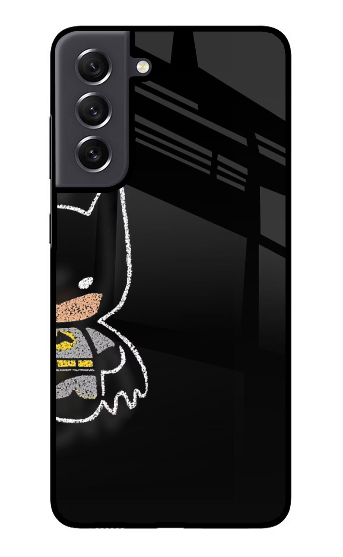 Bat Kitty Samsung S21 FE 5G Glass Case