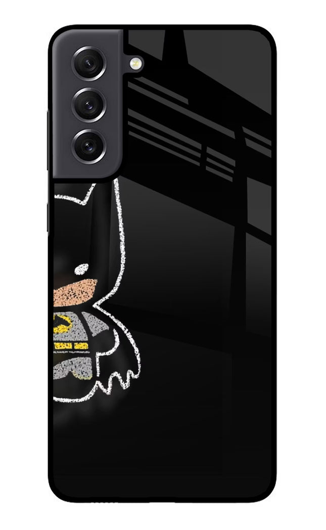 Bat Kitty Samsung S21 FE 5G Glass Case