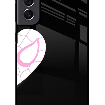 Gwen Mask Samsung S21 FE 5G Glass Case Back Cover by Casekaro
