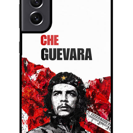 Che Guevara Revolution Samsung S21 FE 5G Glass Case Back Cover by Casekaro