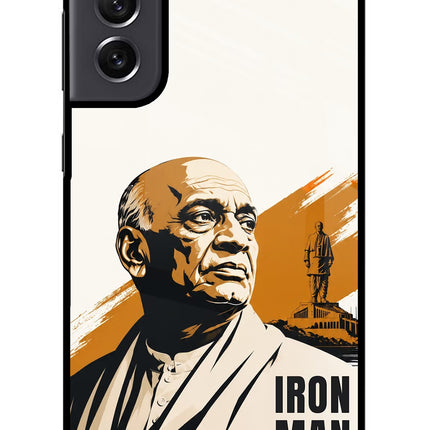 Sardar Patel Iron Will Samsung S21 FE 5G Glass Case Back Cover by Casekaro