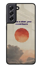 Pixel Sun Samsung S21 FE 5G Glass Case
