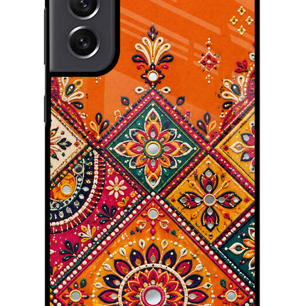 Kutch Glow Samsung S21 FE 5G Glass Case