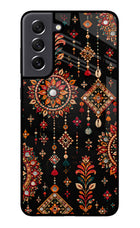 Boho Noir Samsung S21 FE 5G Glass Case