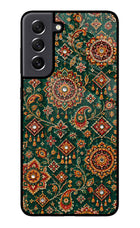 Green Pataka Samsung S21 FE 5G Glass Case
