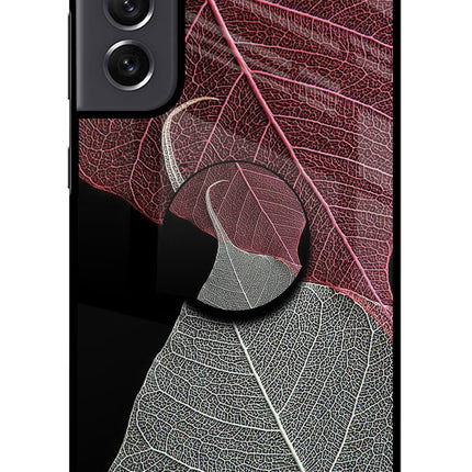 Leaf Pattern Samsung S21 FE 5G Pop Case by Casekaro