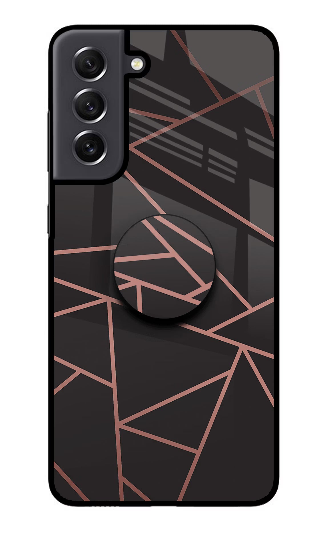 Geometric Pattern Samsung S21 FE 5G Glass Case