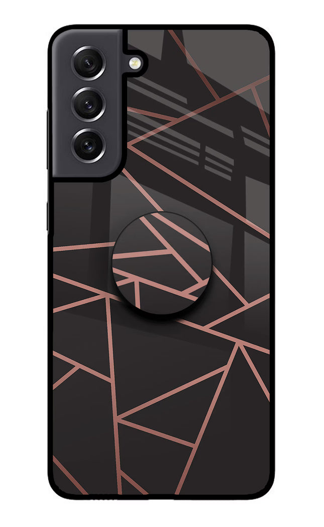Geometric Pattern Samsung S21 FE 5G Glass Case