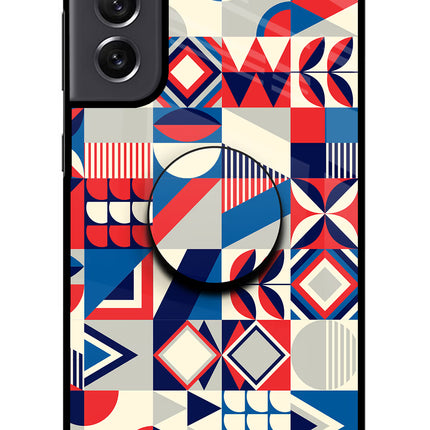 Colorful Pattern Samsung S21 FE 5G Pop Case by Casekaro