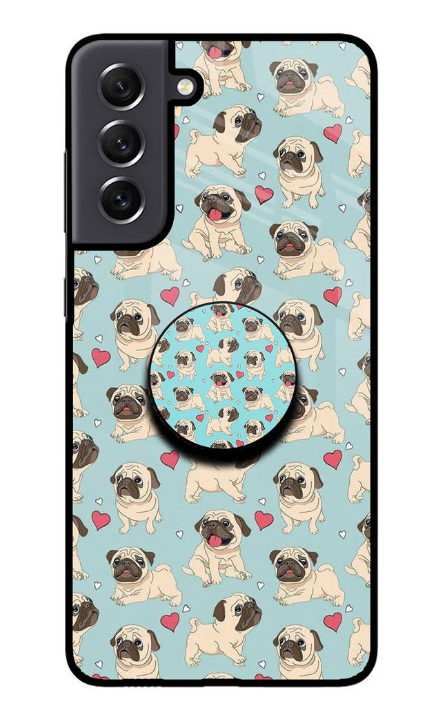 Pug Dog Samsung S21 FE 5G Glass Case