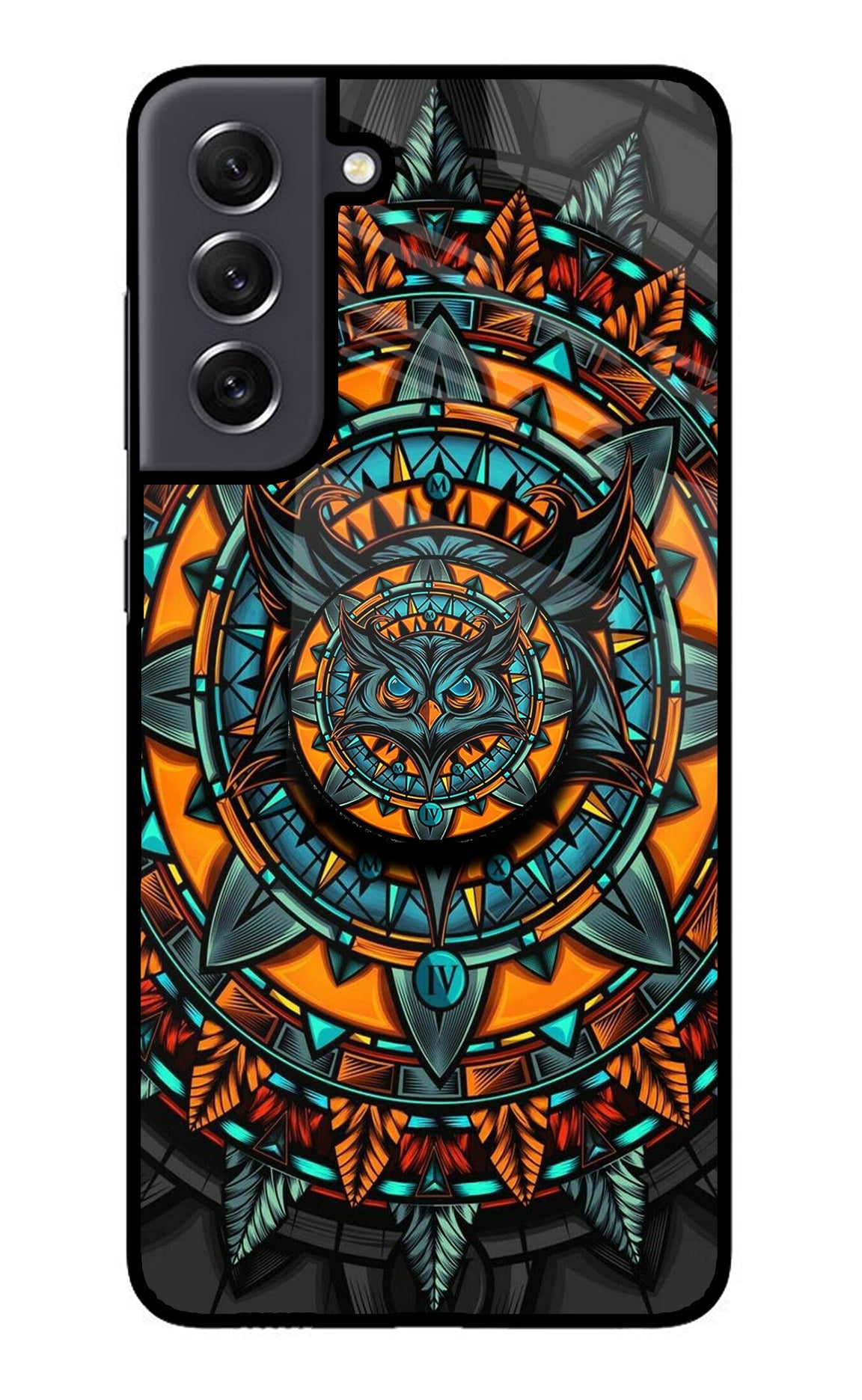 Angry Owl Samsung S21 FE 5G Pop Case