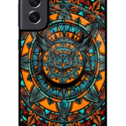 Angry Owl Samsung S21 FE 5G Glass Case