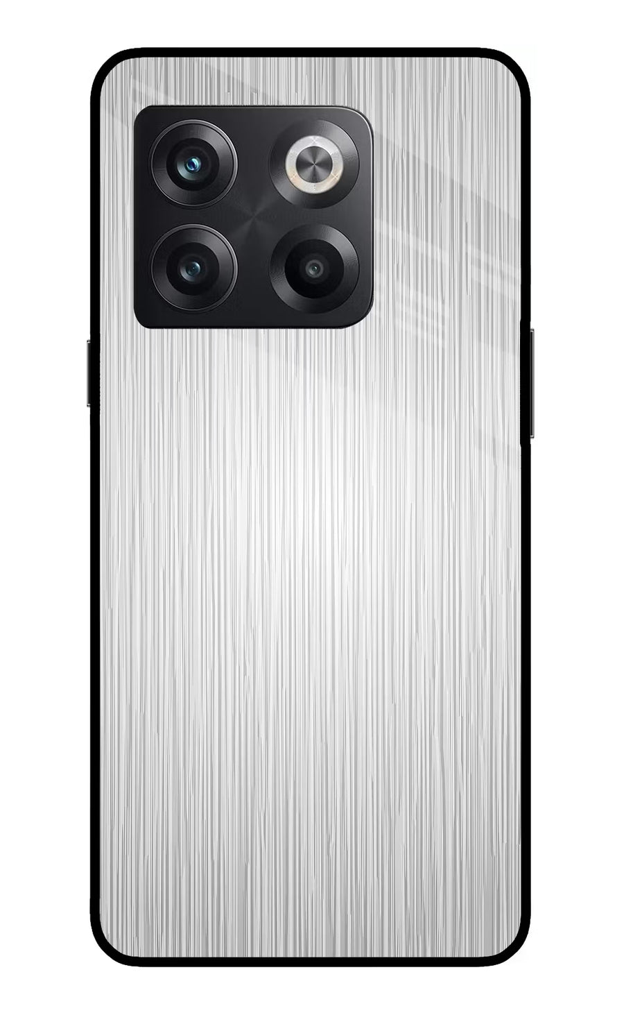 Wooden Grey Texture OnePlus 10T 5G Back Cover, Glass case