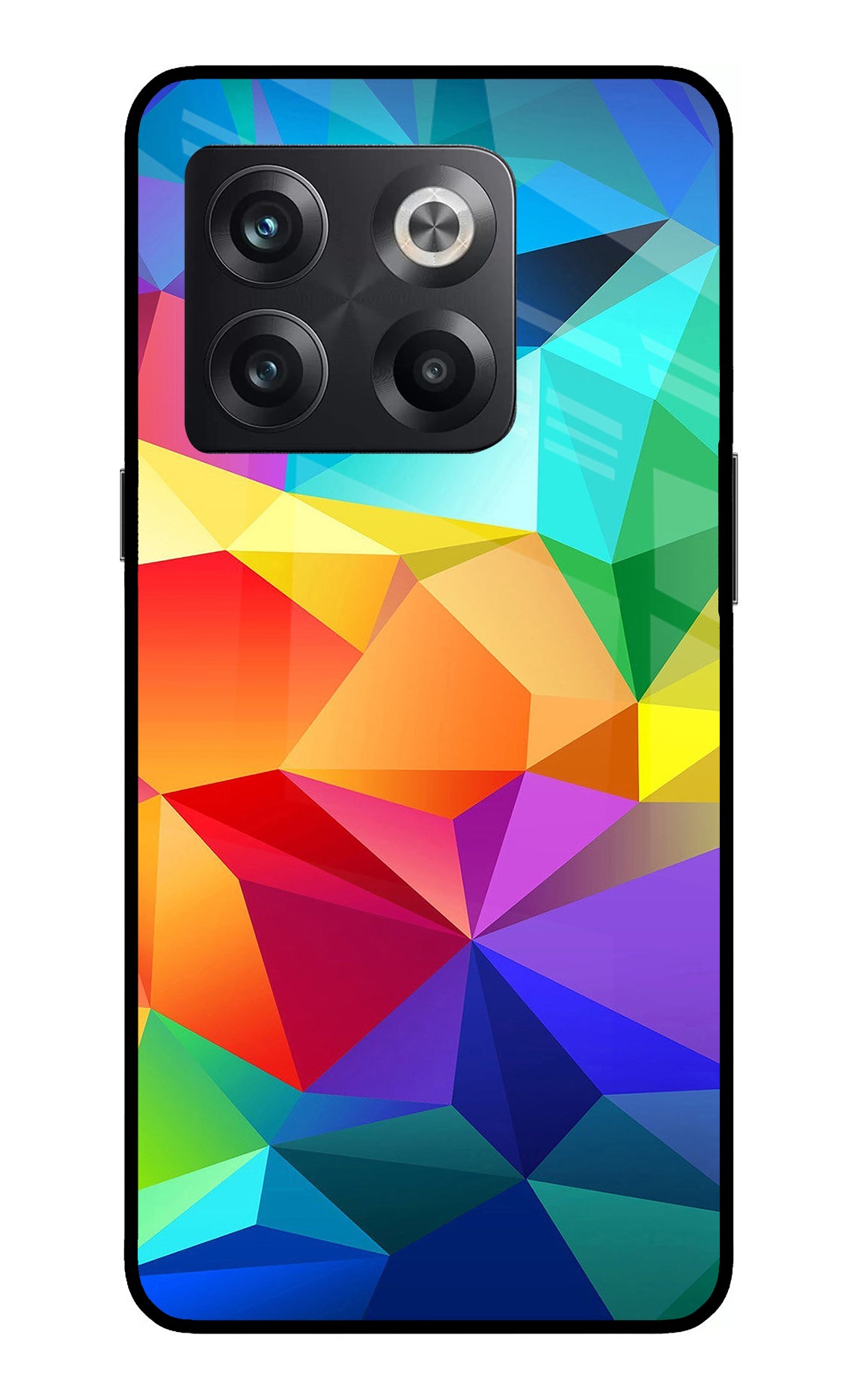 Abstract Pattern OnePlus 10T 5G Glass Case