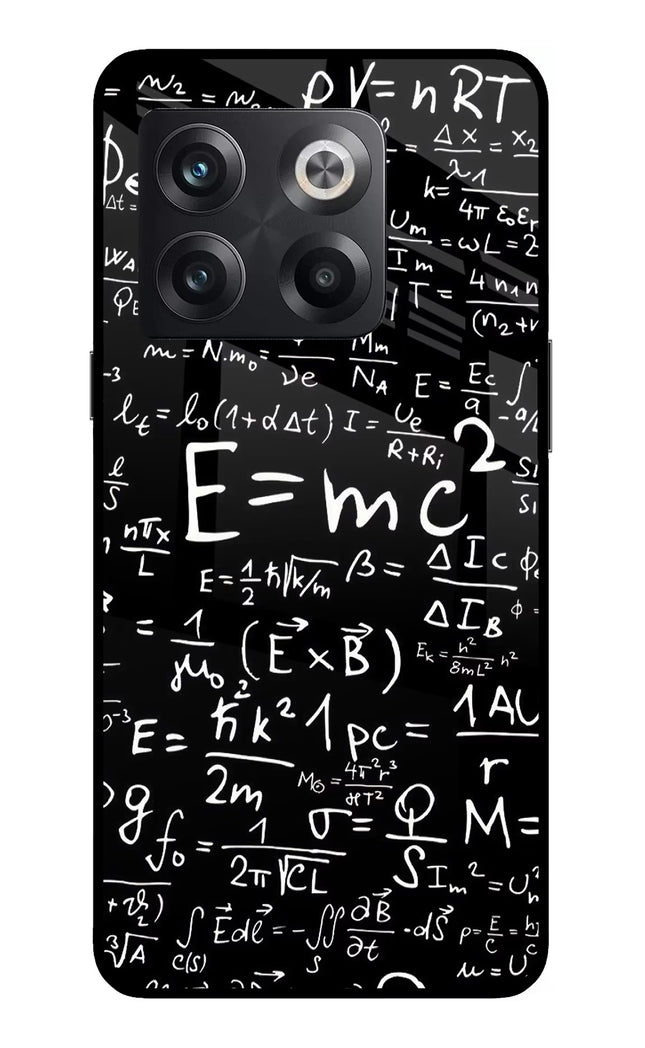 Physics Formula OnePlus 10T 5G Glass Case