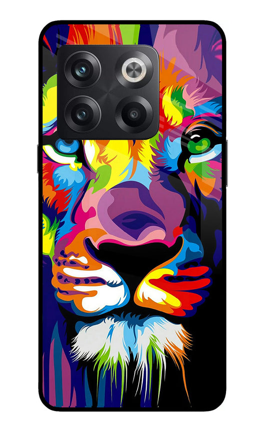 Lion OnePlus 10T 5G Glass Case