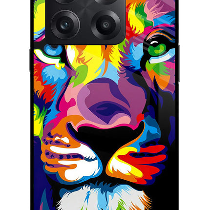 Lion OnePlus 10T 5G Glass Case