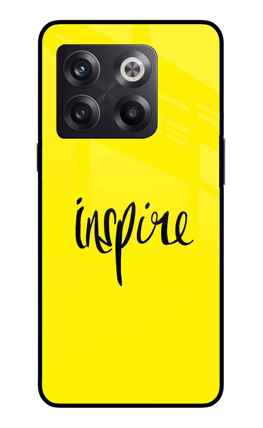 Inspire OnePlus 10T 5G Back Cover, Glass case
