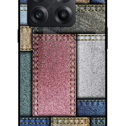 Multicolor Jeans OnePlus 10T 5G Glass Case