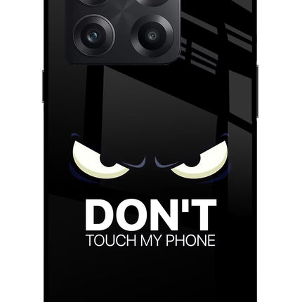 Don'T Touch My Phone OnePlus 10T 5G Glass Case