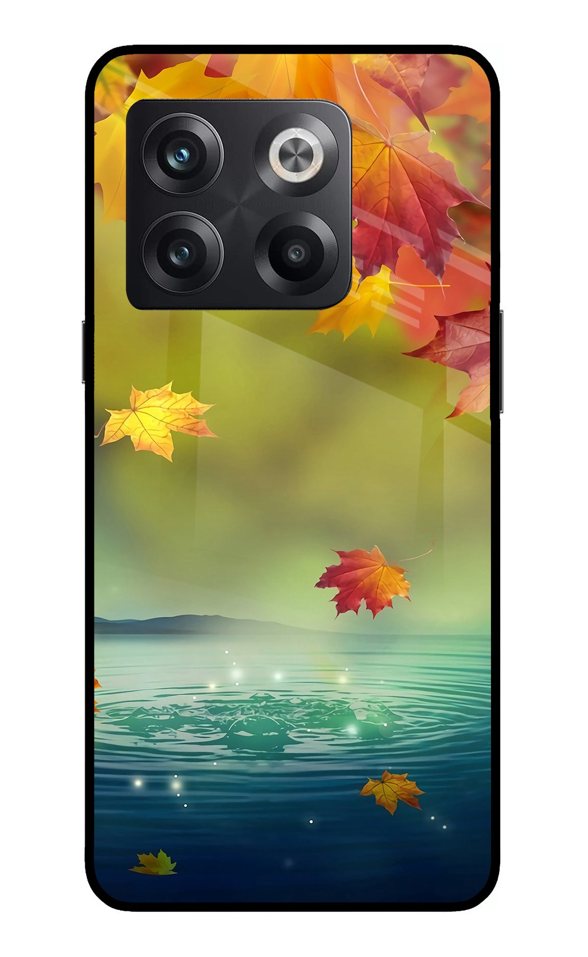 Flowers OnePlus 10T 5G Glass Case