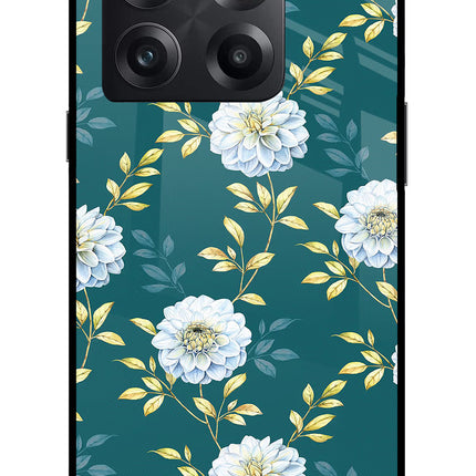 Flowers OnePlus 10T 5G Glass Case