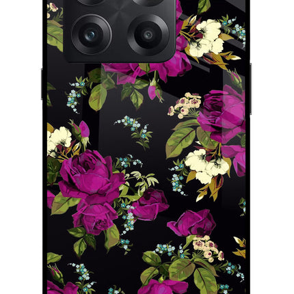 Flowers OnePlus 10T 5G Glass Case