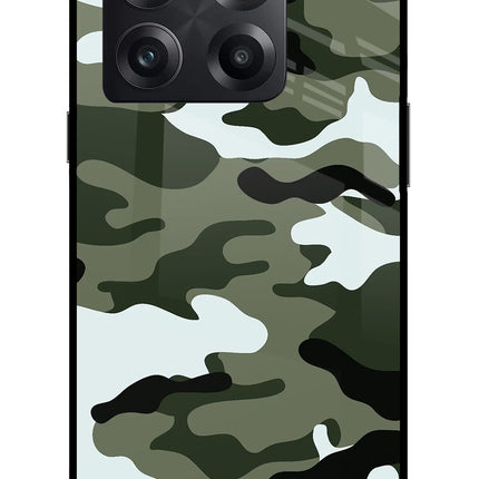 Camouflage OnePlus 10T 5G Glass Case