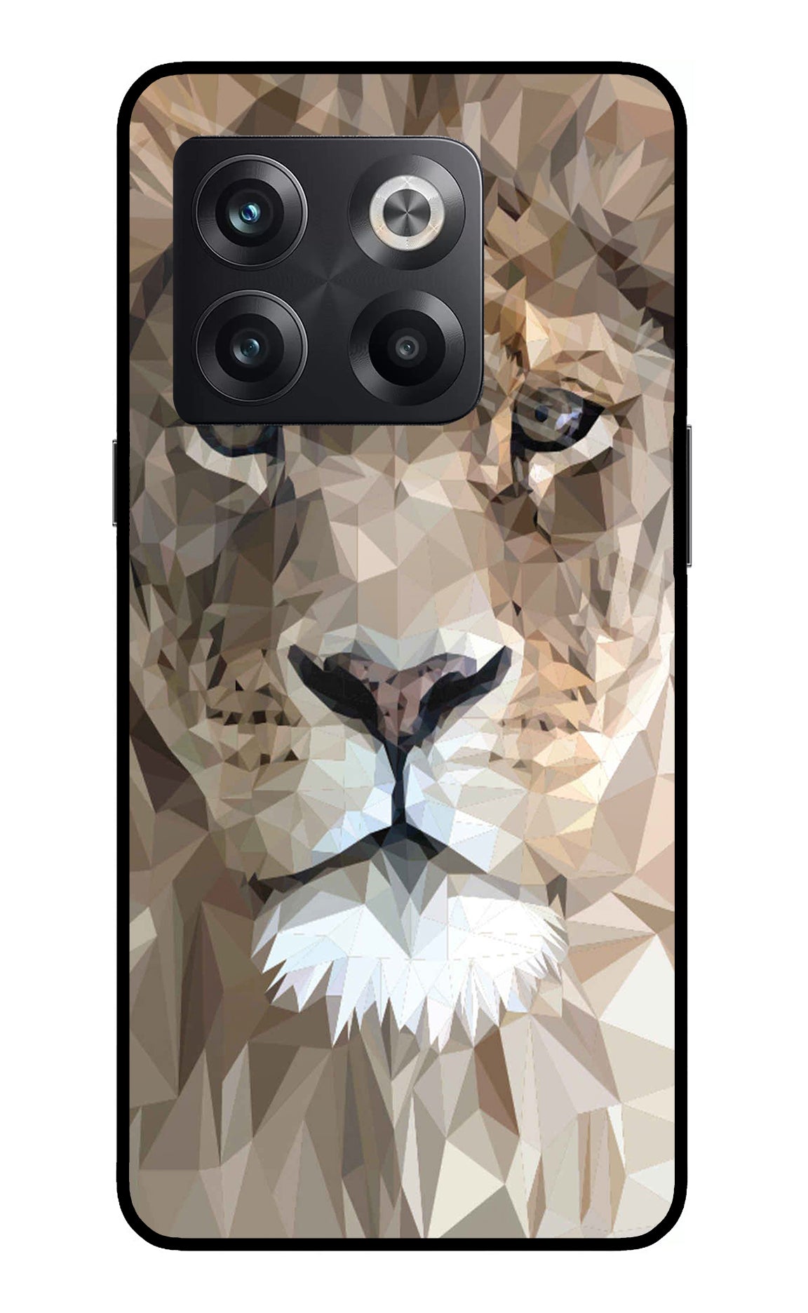 Lion Art OnePlus 10T 5G Back Cover