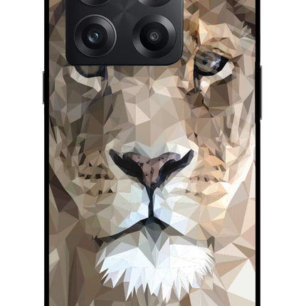 Lion Art OnePlus 10T 5G Glass Case