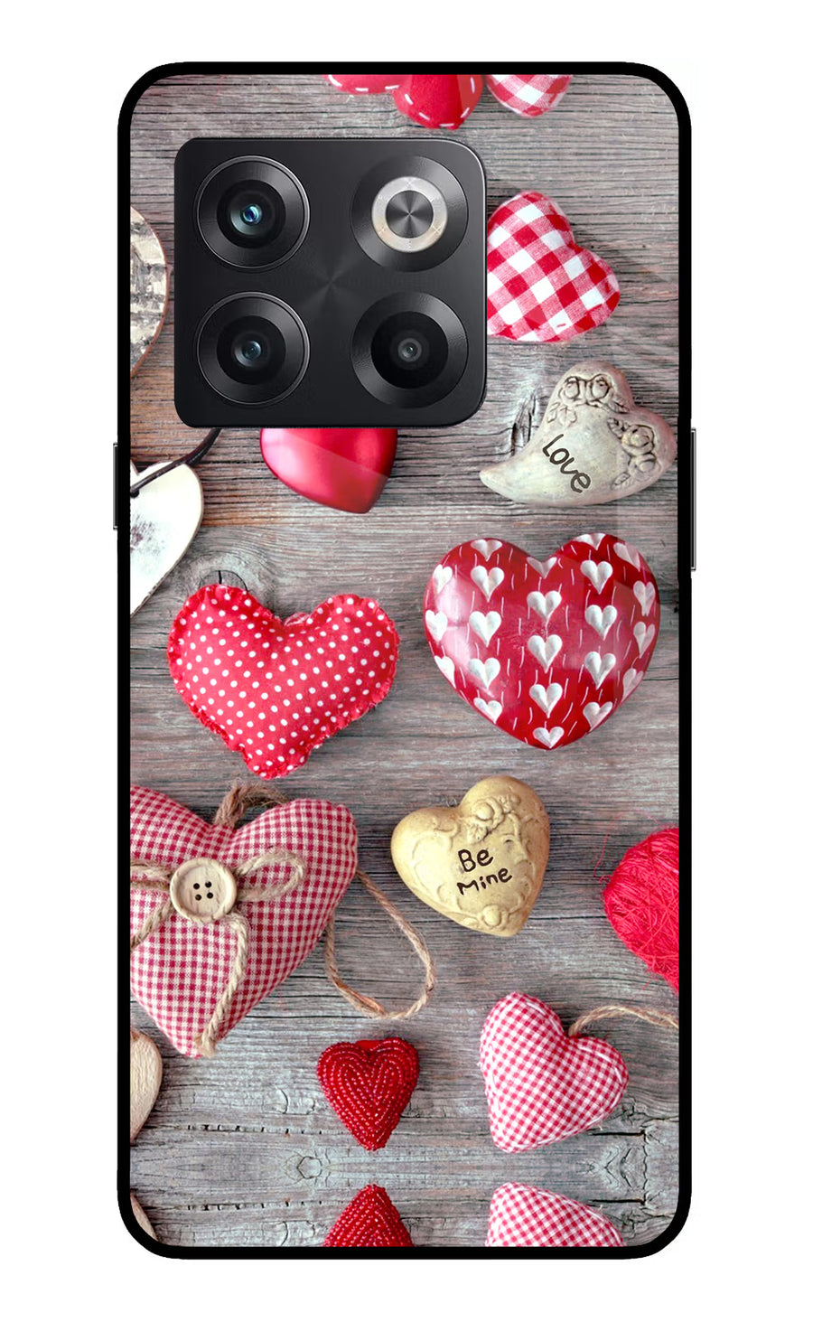 Love Wallpaper OnePlus 10T 5G Back Cover, Glass case