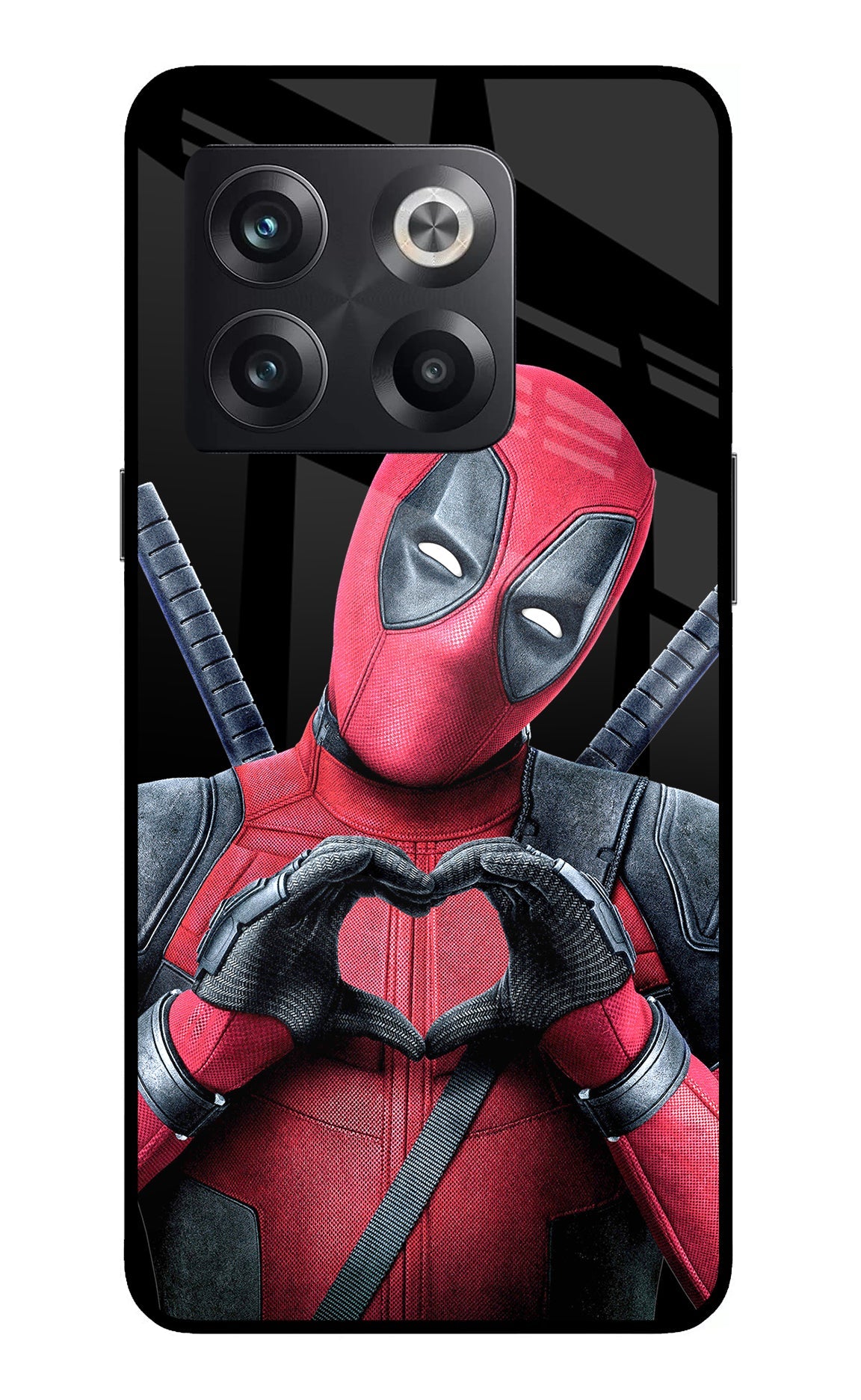 Deadpool OnePlus 10T 5G Glass Case