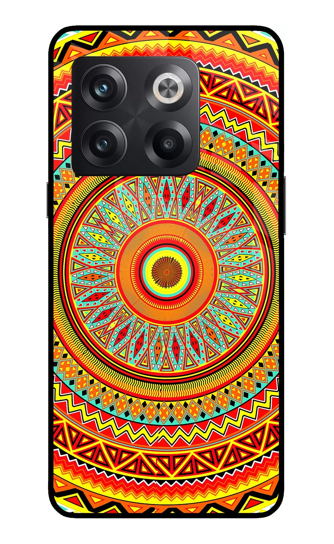 Mandala Pattern OnePlus 10T 5G Glass Case