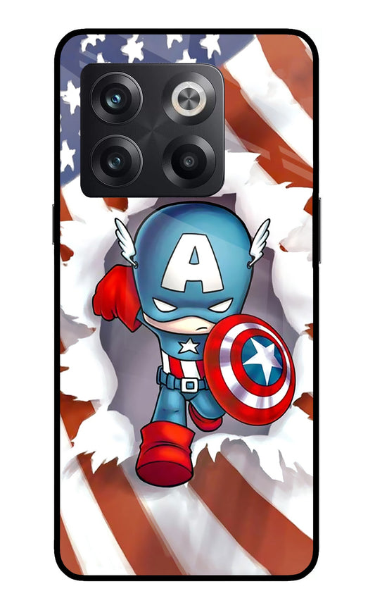 Captain America OnePlus 10T 5G Glass Case