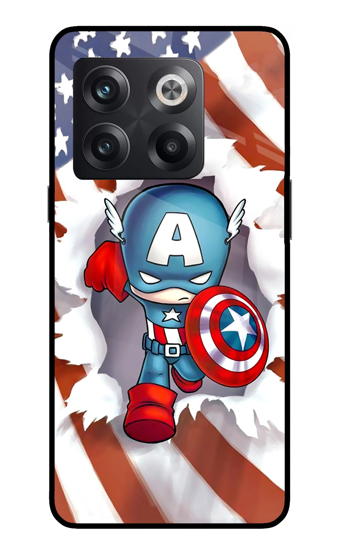 Captain America OnePlus 10T 5G Back Cover