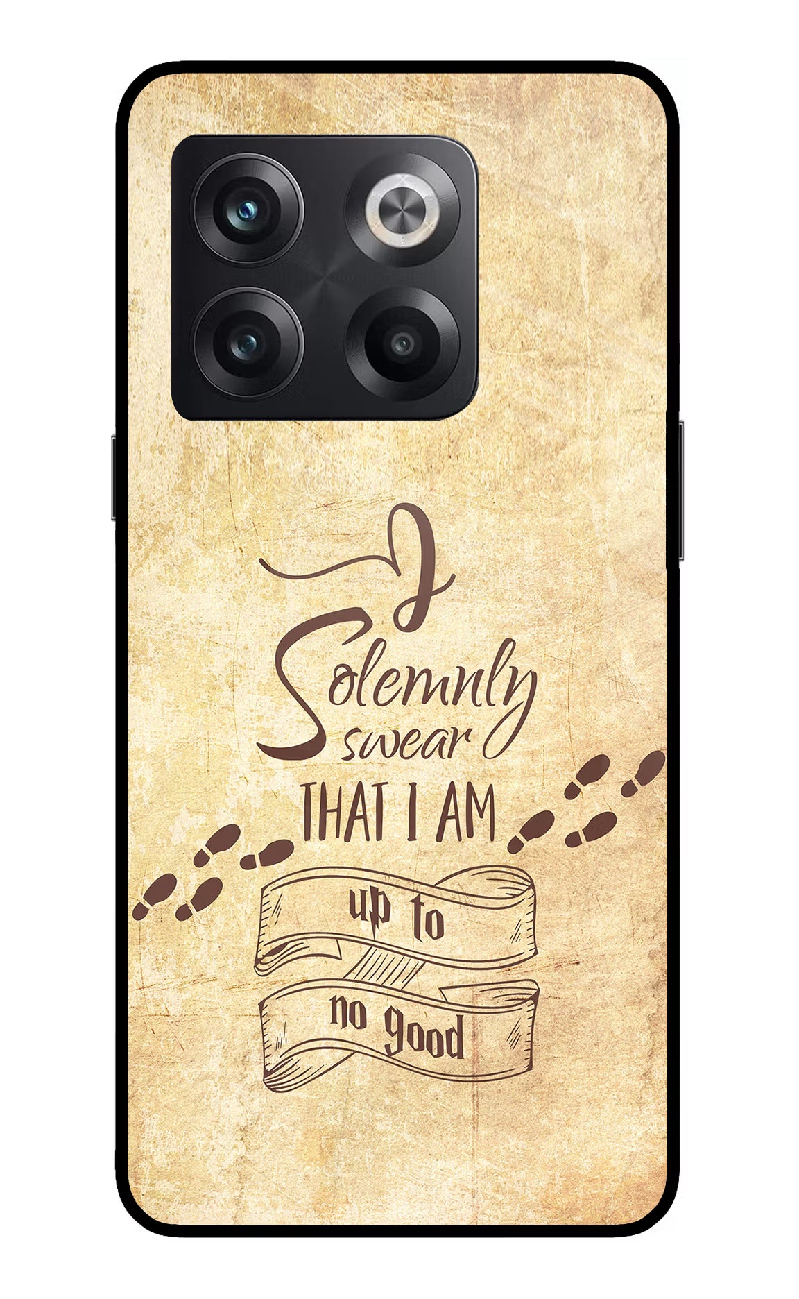 I Solemnly swear that i up to no good OnePlus 10T 5G Glass Case