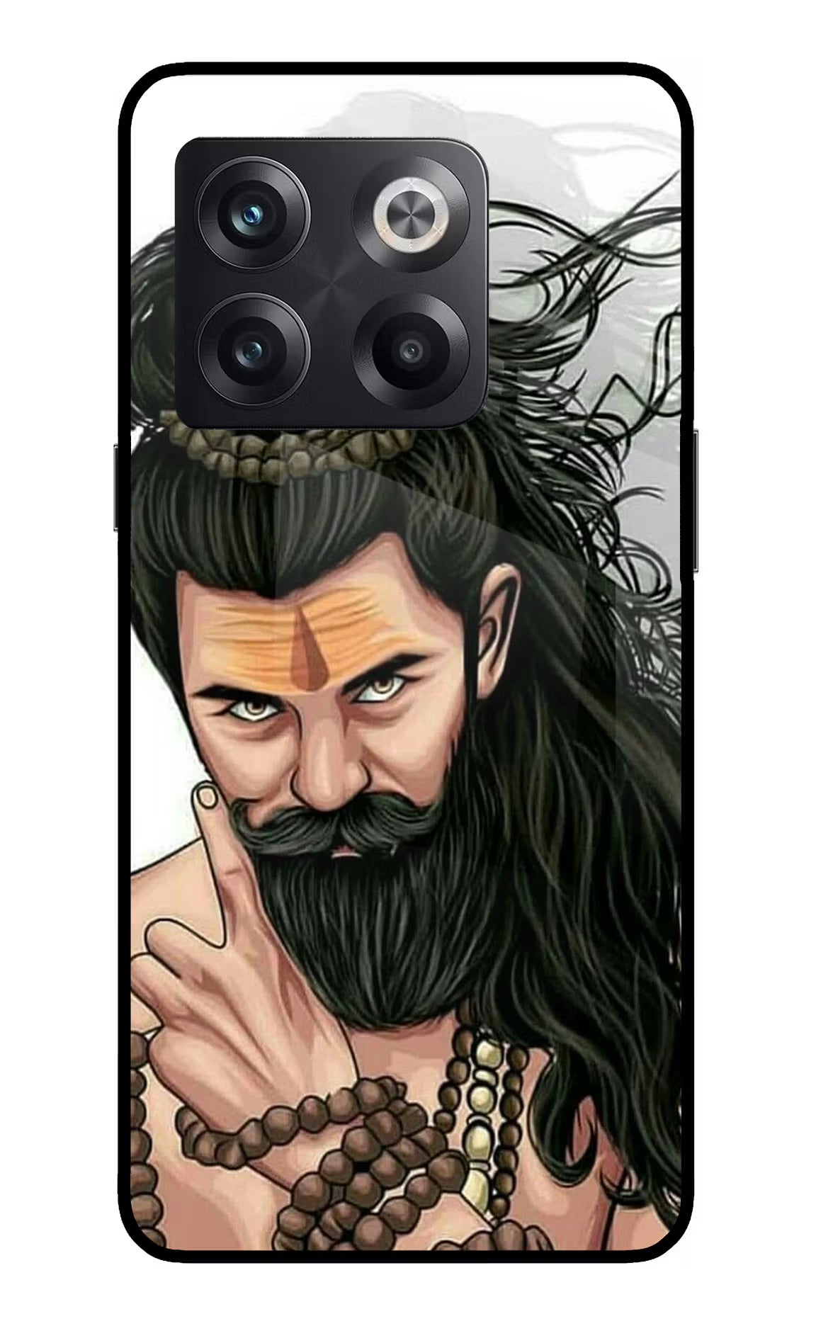 Mahadev OnePlus 10T 5G Glass Case Back Cover by Casekaro