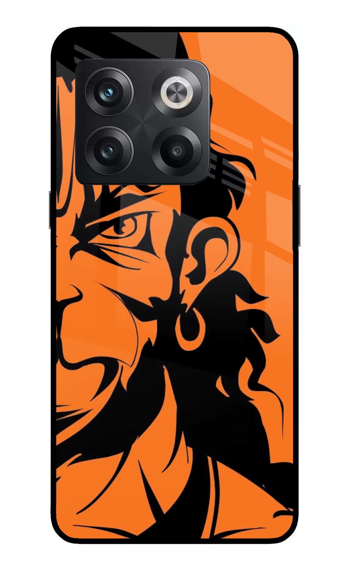 Hanuman OnePlus 10T 5G Glass Case Back Cover by Casekaro