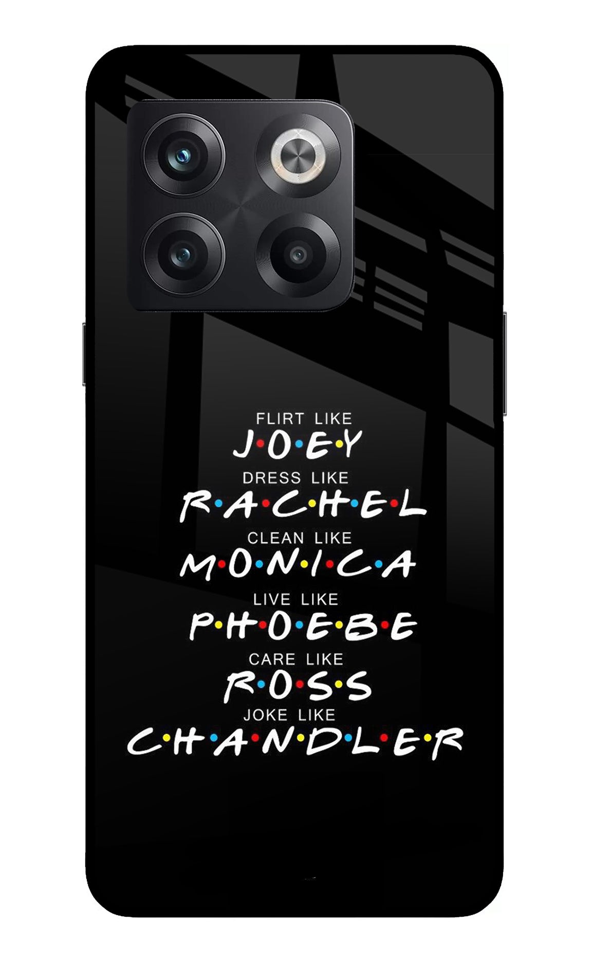 FRIENDS Character OnePlus 10T 5G Back Cover