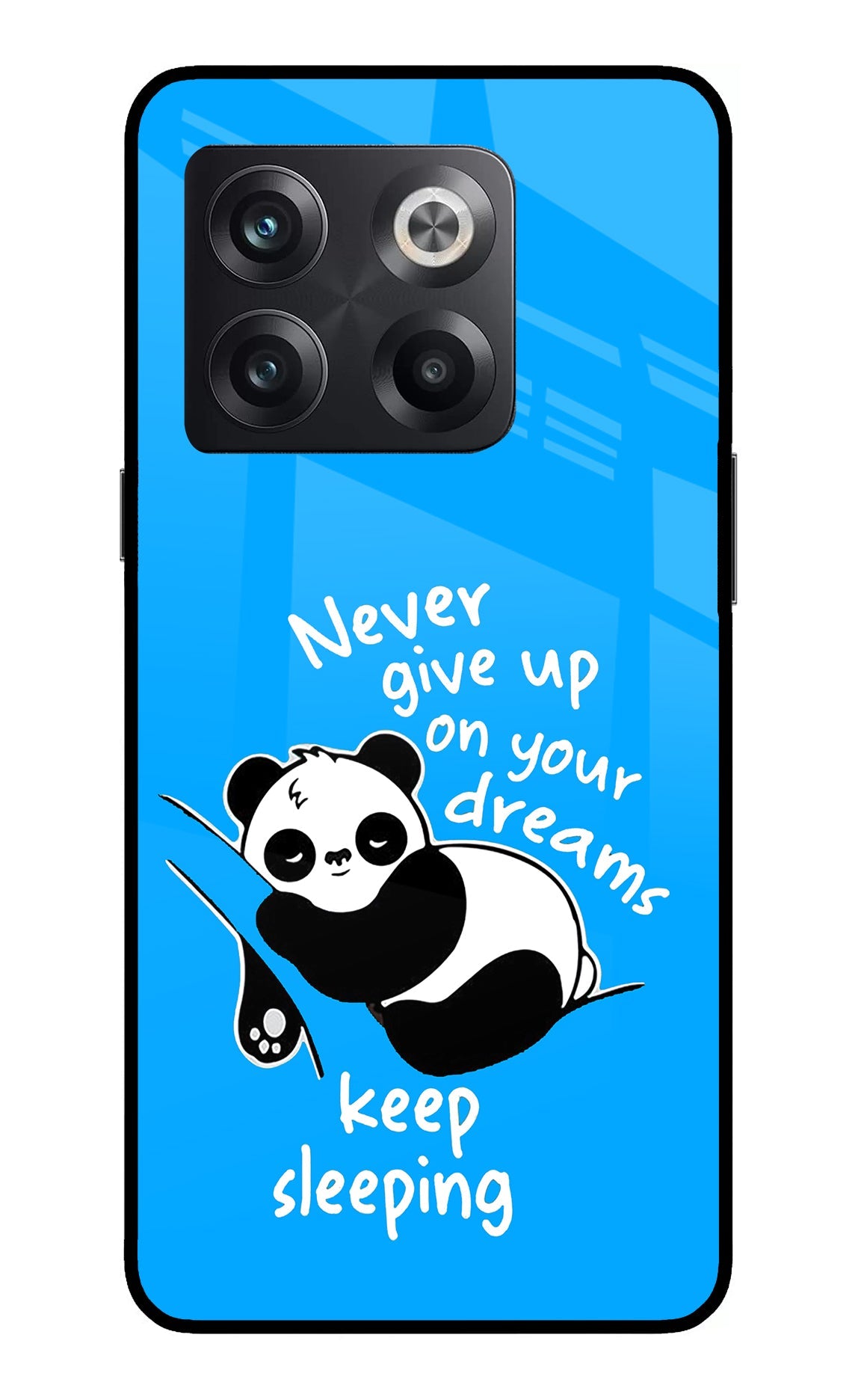 Keep Sleeping OnePlus 10T 5G Glass Case