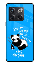 Keep Sleeping OnePlus 10T 5G Glass Case