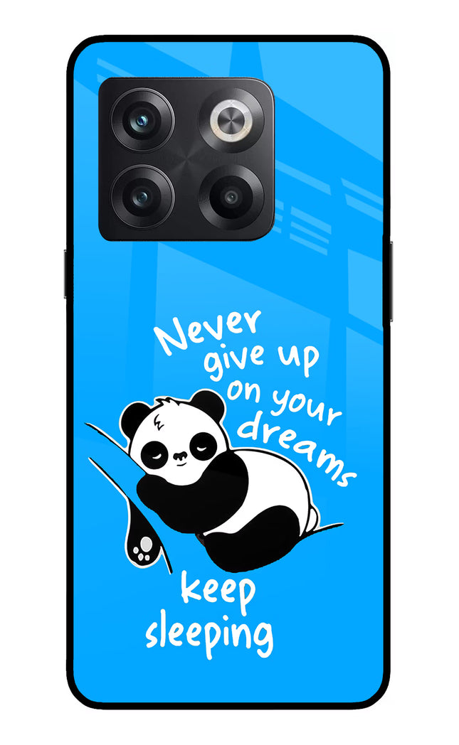 Keep Sleeping OnePlus 10T 5G Glass Case