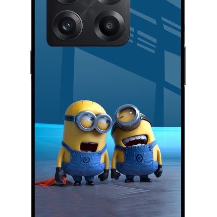 Minion Laughing OnePlus 10T 5G Glass Case