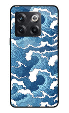 Blue Waves OnePlus 10T 5G Glass Case