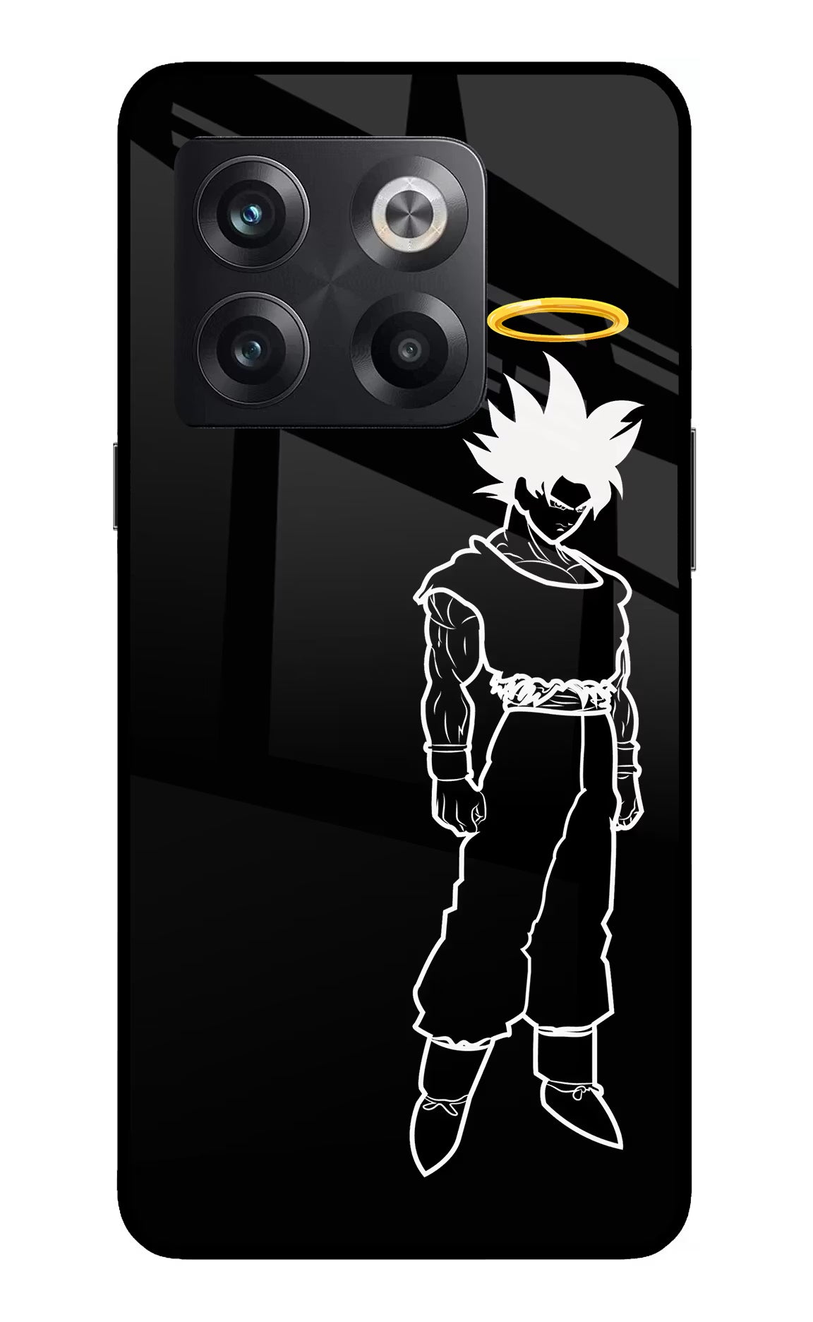 DBS Character OnePlus 10T 5G Glass Case Back Cover by Casekaro