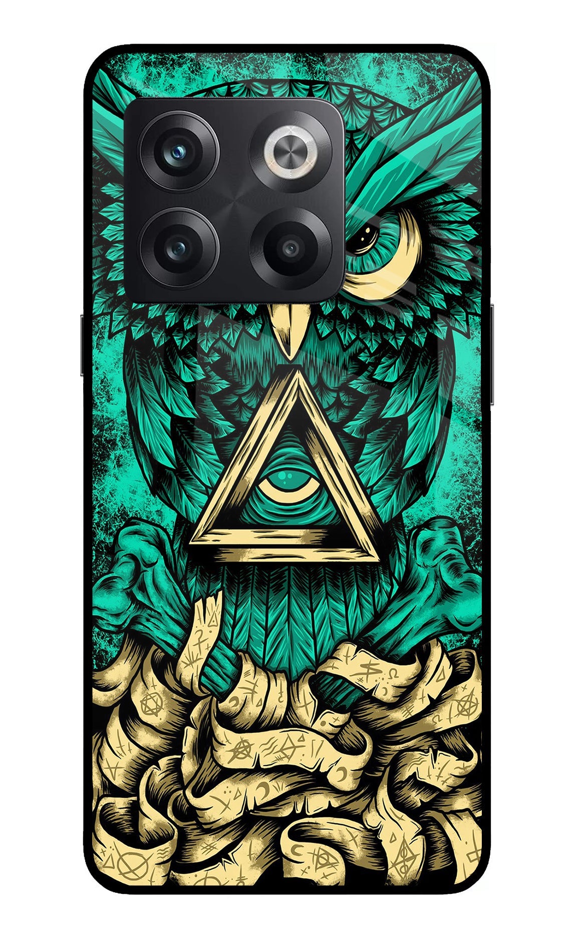 Green Owl OnePlus 10T 5G Back Cover