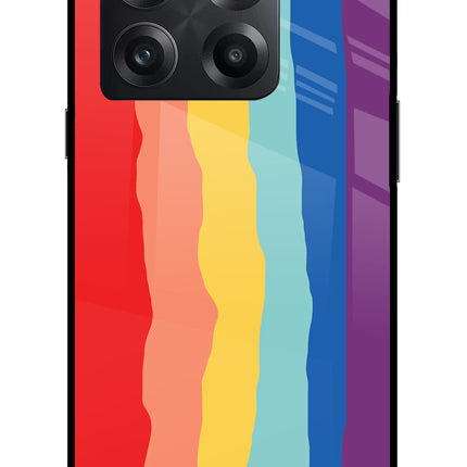 Rainbow OnePlus 10T 5G Glass Case